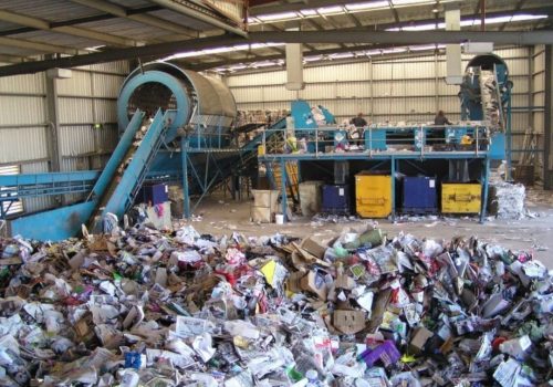 Fertilizer machine in Industrial Waste Recycling