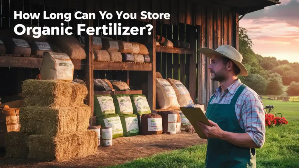 how long can you store organic fertilizer