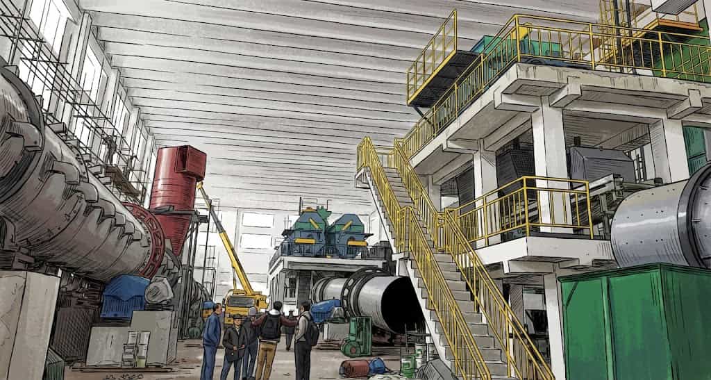 what is organic fertilizer production plant