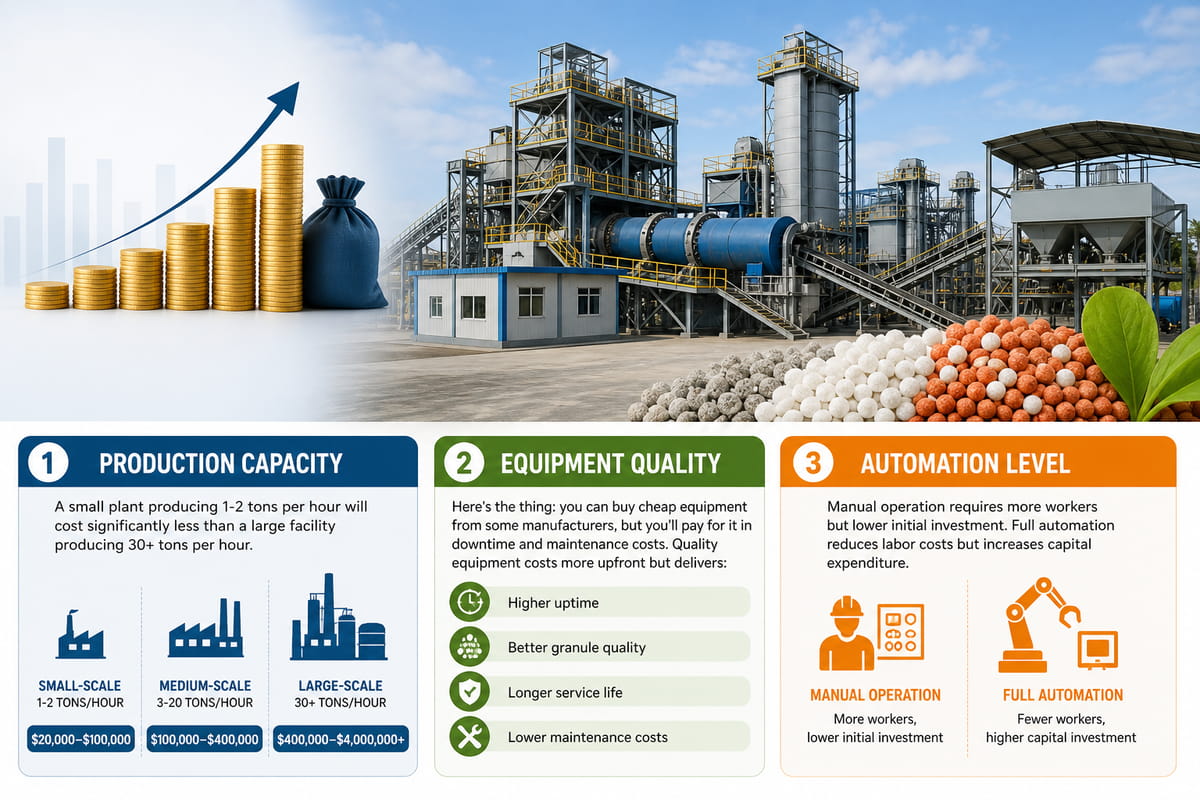 Cost Considerations for NPK Fertilizer Production
