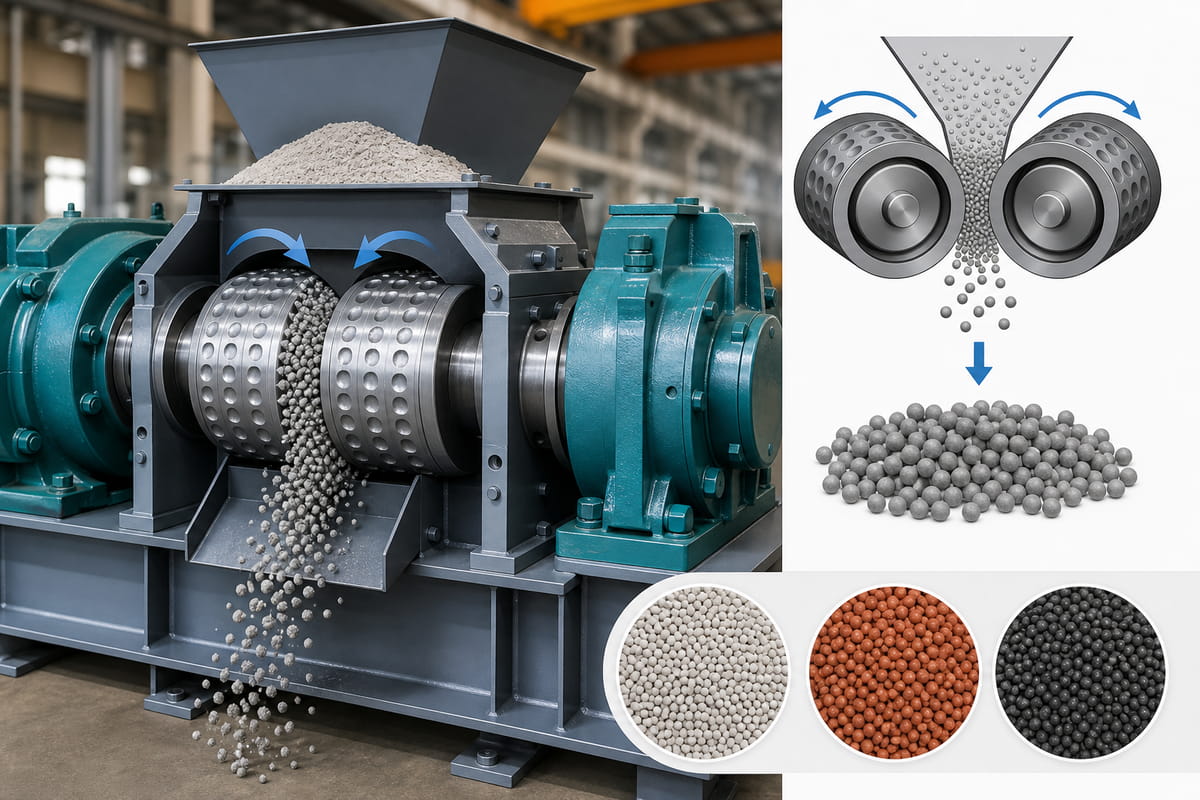 Double Roller Press Granulators