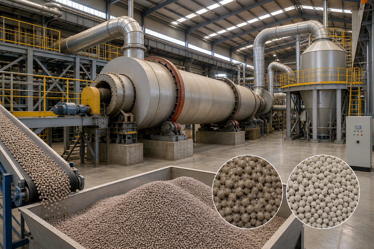 NPK Fertilizer Drying