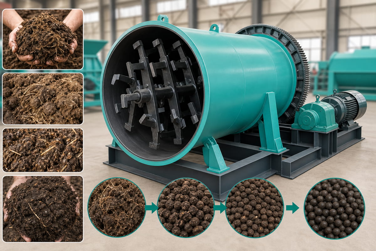 New Type Organic Fertilizer Granulators