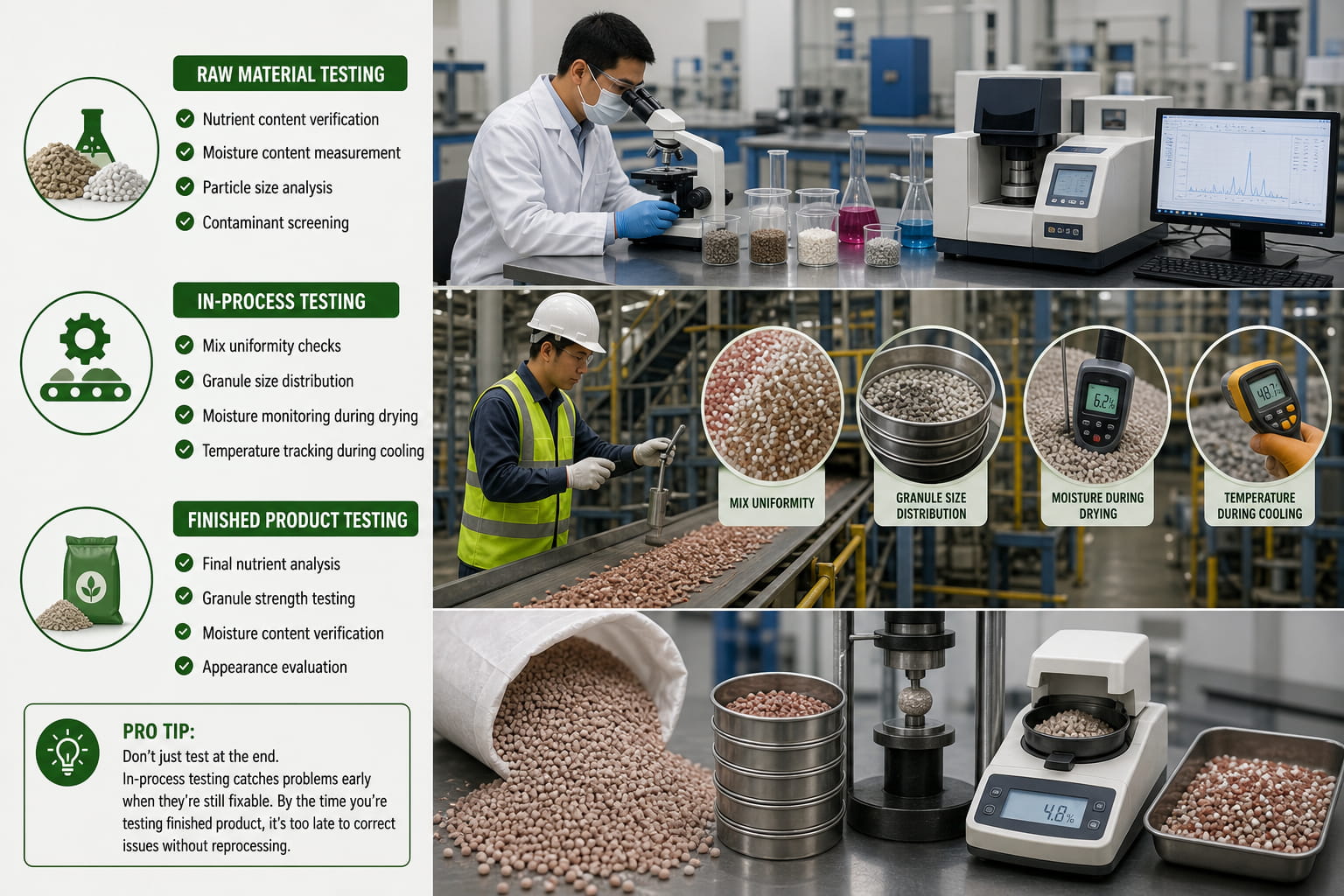 Quality Control in NPK Fertilizer Production