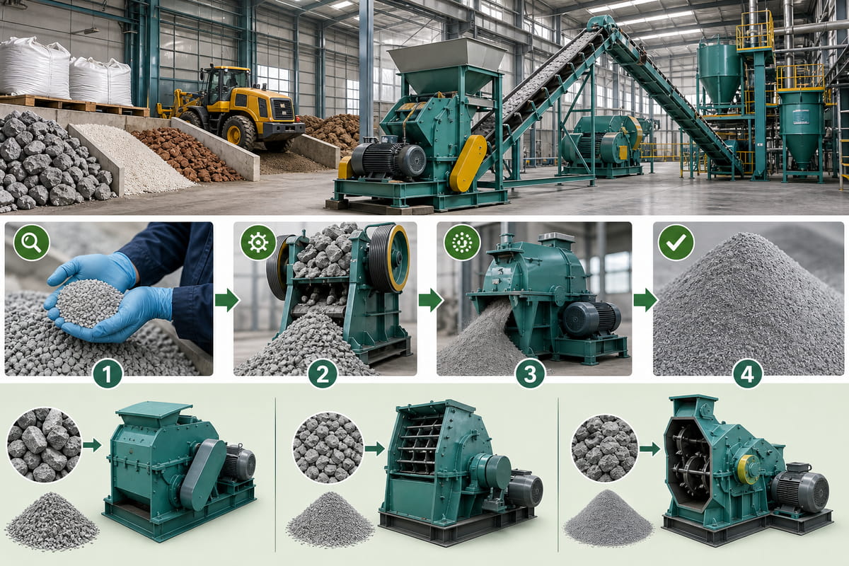 Raw Material Preparation and Crushing